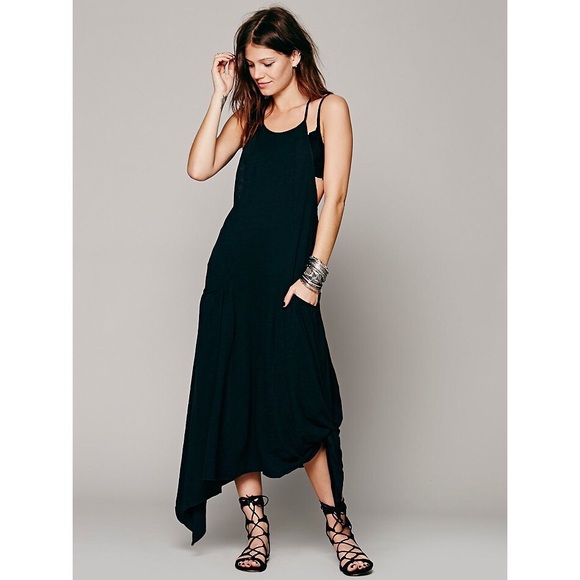Free People Dresses & Skirts - Free People Softly Softly Apron Maxi Dress